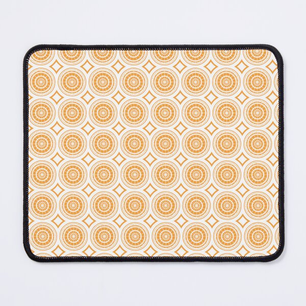 Item preview, Orange Geometric print designed and sold by CherryFoxDesign.
