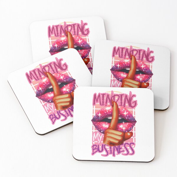 Item preview, MINDING MY BUSINESS designed and sold by alegnacreates.