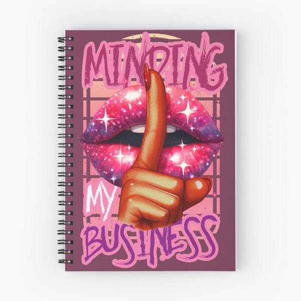 Item preview, MINDING MY BUSINESS designed and sold by alegnacreates.