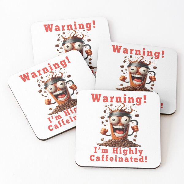 Item preview, Highly Caffeinated! designed and sold by Black Sands Art.