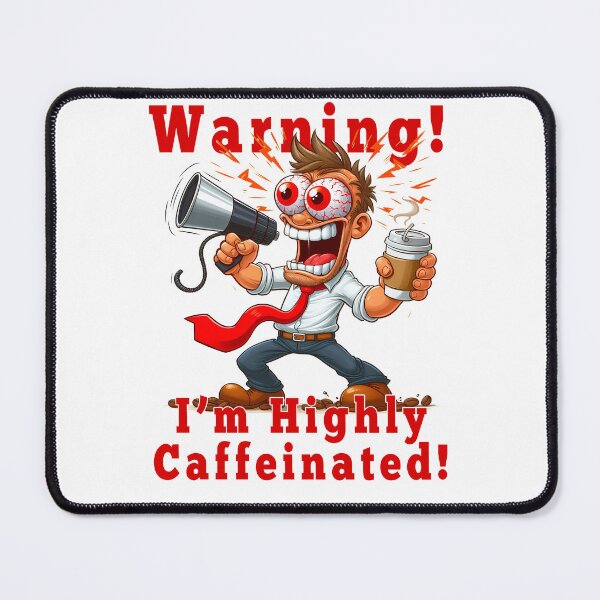 Item preview, Highly Caffeinated! designed and sold by Black Sands Art.