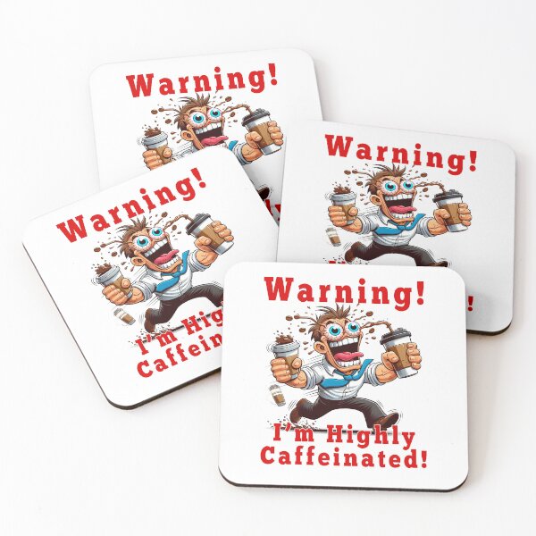 Item preview, Highly Caffeinated! designed and sold by Black Sands Art.