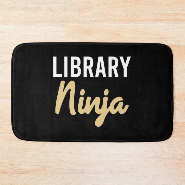 Artikelvorschau, Library Ninja - Lustiger Bibliothekar und Buchliebhaber entworfen und verkauft von zhilwahesani.