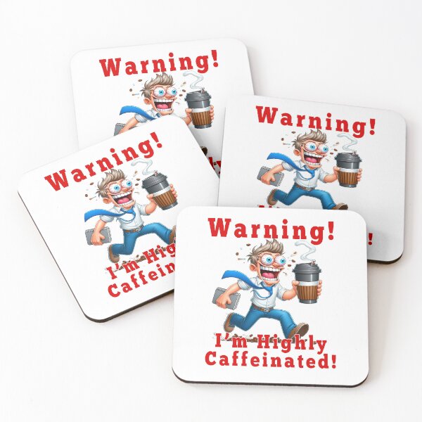 Item preview, Highly Caffeinated! designed and sold by Black Sands Art.