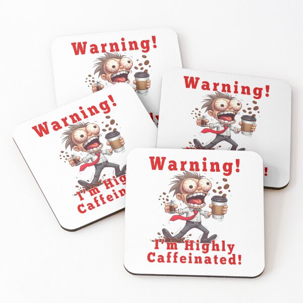 Item preview, Highly Caffeinated! designed and sold by Black Sands Art.