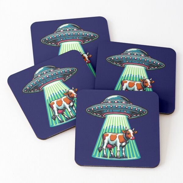 Item preview, UFO Cow Abduction designed and sold by roswellboutique.