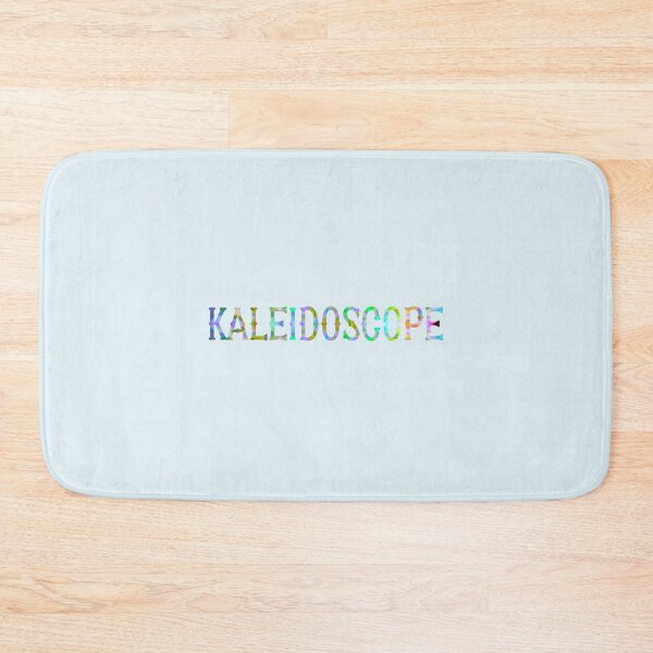 Item preview, Kaleidoscope Colors of the Rainbow Typography designed and sold by aestheticqueen.