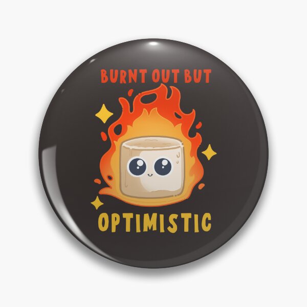 Item preview, Burnt out but optimistic marshmallow burning  designed and sold by Kawabijutsu21.