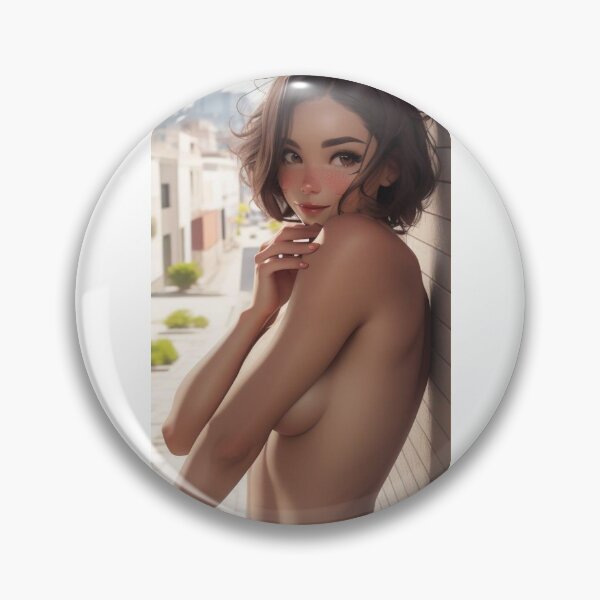 Item preview, Topless with Freckles on the Balcony designed and sold by KillerCrafts.