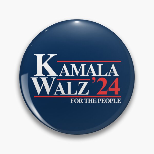 Item preview, Kamala Harris & Tim Walz - For The People 2024 designed and sold by claywalkr.
