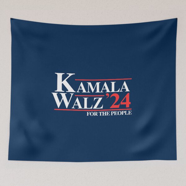 Artikelvorschau, Kamala Harris und Tim Walz – For The People 2024 entworfen und verkauft von claywalkr.