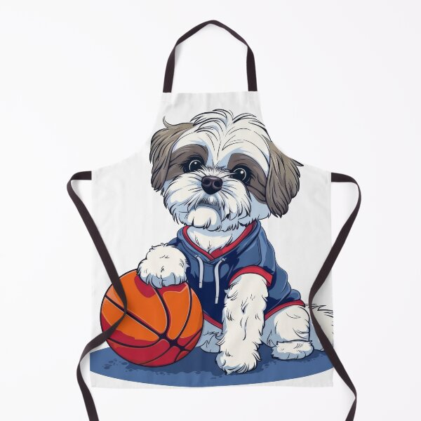 Item preview, Shih tzu in Basketball sport designed and sold by WickerStudio.