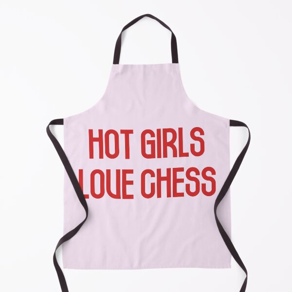 Item preview, Hot Girls Love Chess - Red Bold Text designed and sold by Chubuter.