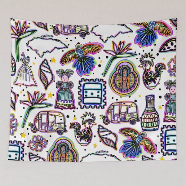 Item preview, Honduran linear print designed and sold by ANDREASILVESTRI.