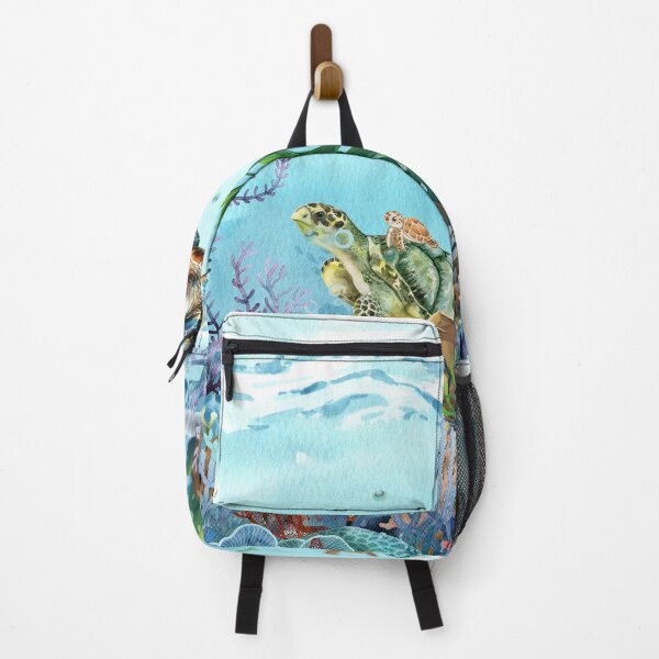 Item preview, Ocean Lover Coral Reef Turtles designed and sold by CCKimShop.