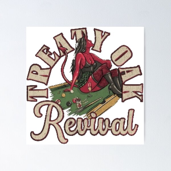 Artikel-Vorschau von Texas Country Rock „Treaty Oak Revival Logo“, designt und verkauft von lenovsoleh.