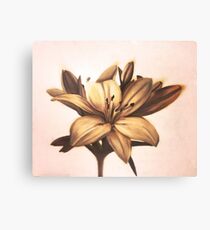 Simple Flower Canvas Print