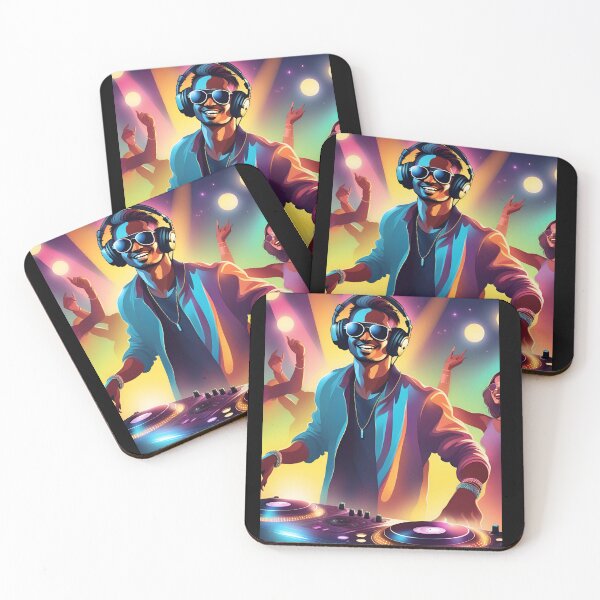 Item preview, Cool Guy DJ with Shades designed and sold by Alimick.