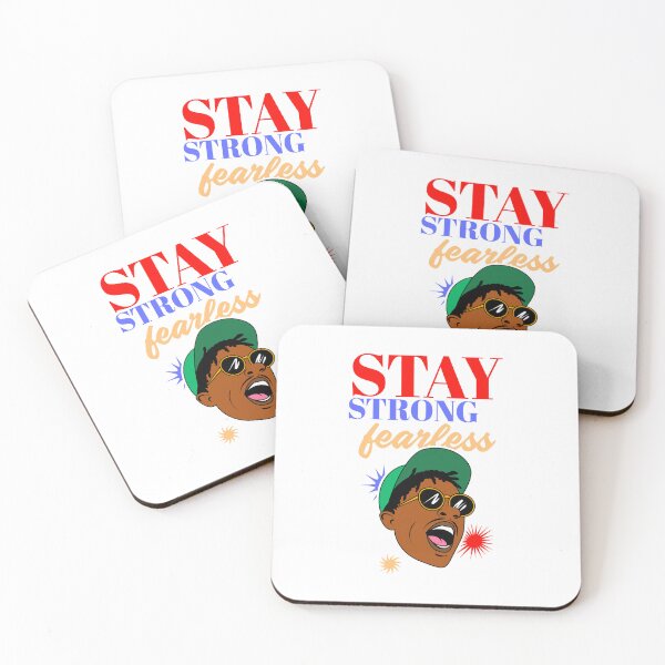 Item preview, “STAY STRONG & fearless” Juneteenth illustration merch  designed and sold by ChowdersTee.