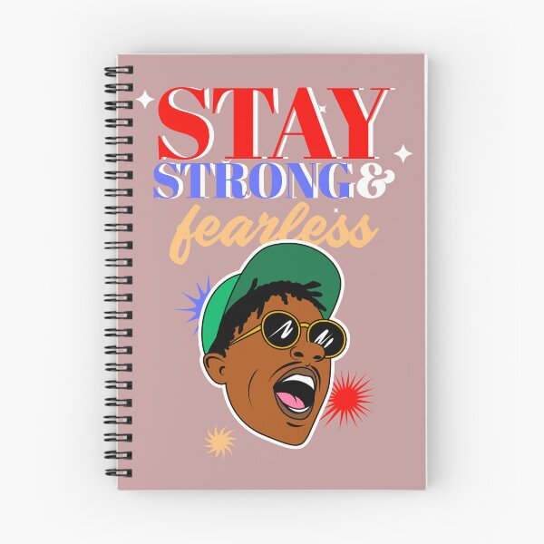 Item preview, “STAY STRONG & fearless” Juneteenth illustration merch  designed and sold by ChowdersTee.