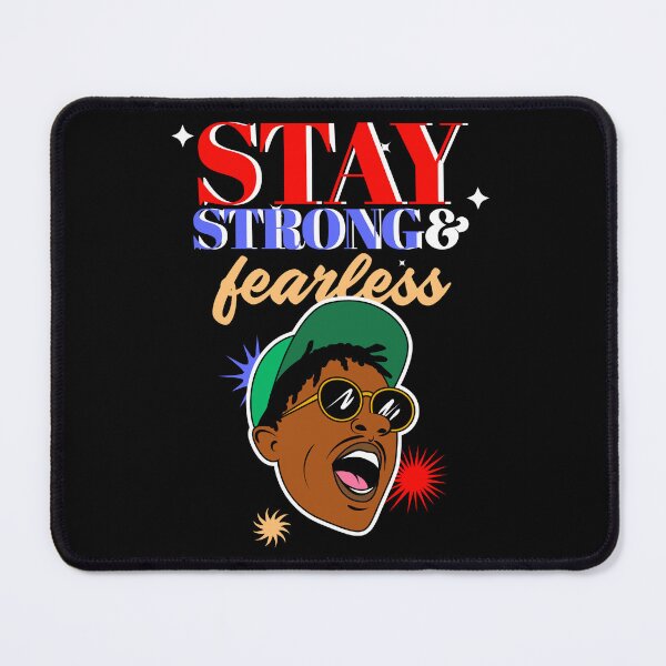 Item preview, “STAY STRONG & fearless” Juneteenth illustration merch designed and sold by ChowdersTee.