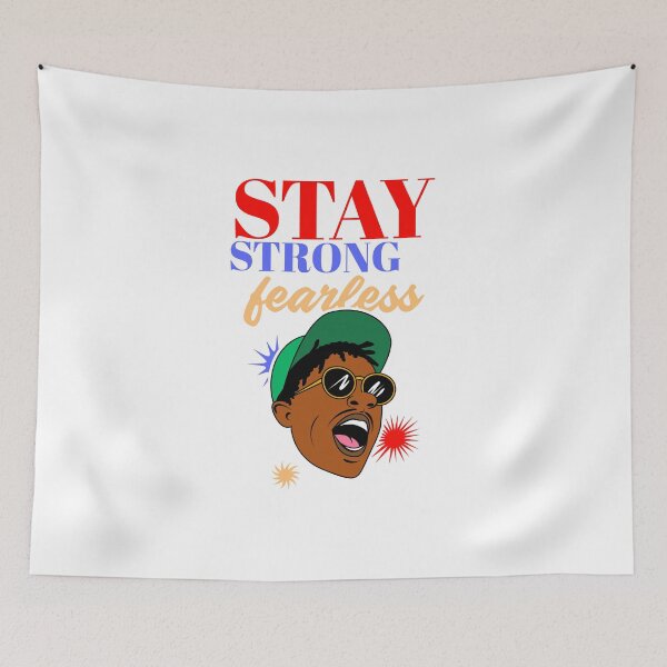 Item preview, “STAY STRONG & fearless” Juneteenth illustration merch  designed and sold by ChowdersTee.