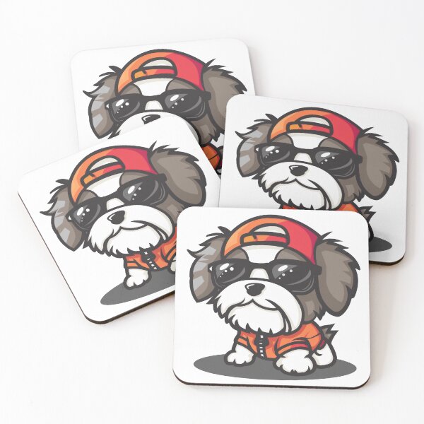 Item preview, Shih tzu in skeleton sport designed and sold by WickerStudio.