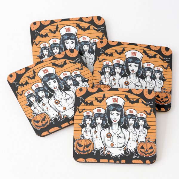 Item preview, Halloween Nurse Boo Boo Crew Rn designed and sold by KitonicTees.