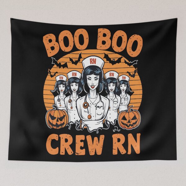 Item preview, Halloween Nurse Boo Boo Crew Rn designed and sold by KitonicTees.
