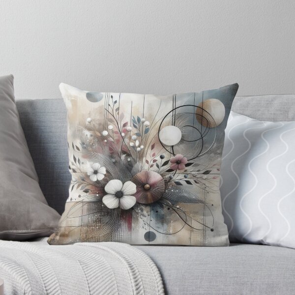 Item preview, Abstract Floral Art in Pastel Shades designed and sold by rowanlafolle.
