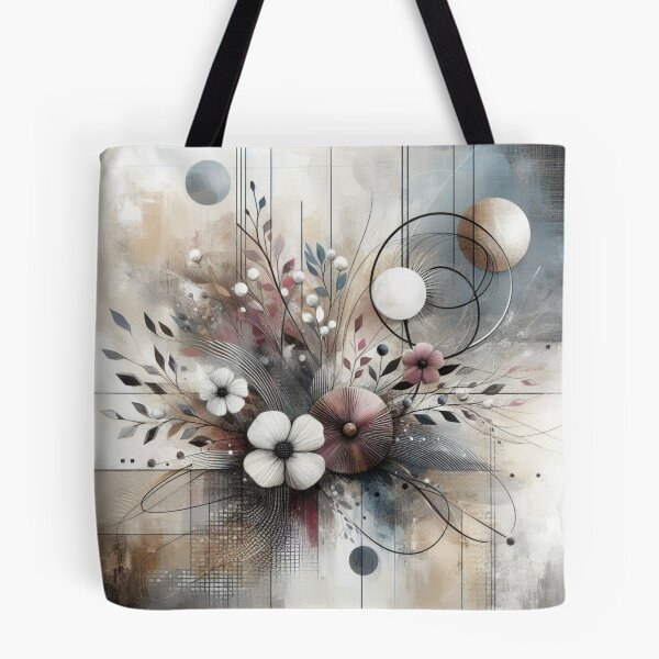 Item preview, Abstract Floral Art in Pastel Shades designed and sold by rowanlafolle.