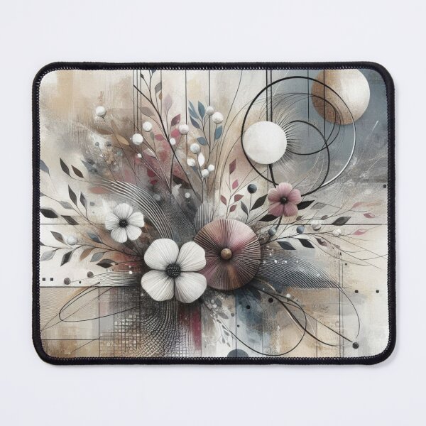 Item preview, Abstract Floral Art in Pastel Shades designed and sold by rowanlafolle.