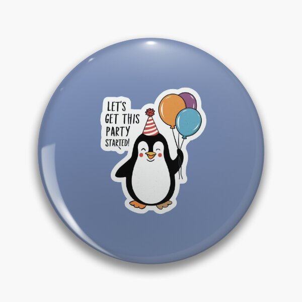 Item preview, penguin in a party hat designed and sold by iglo.