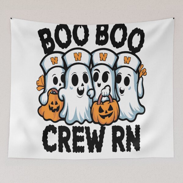 Item preview, Boo Boo Crew Rn Halloween Nurse designed and sold by KitonicTees.