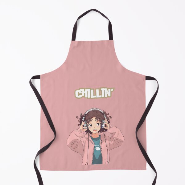 Item preview, Girl Chillin' with headphones designed and sold by simplestic.
