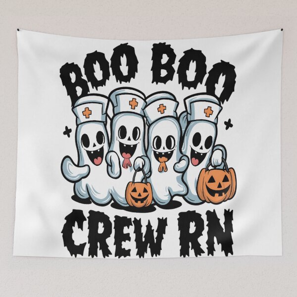Item preview, Halloween Nurse Boo Boo Crew Rn designed and sold by KitonicTees.