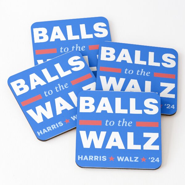 Item preview, Balls to the Walz Harris/Walz Democratic Ticket 2024 Election  designed and sold by kelseynix26.