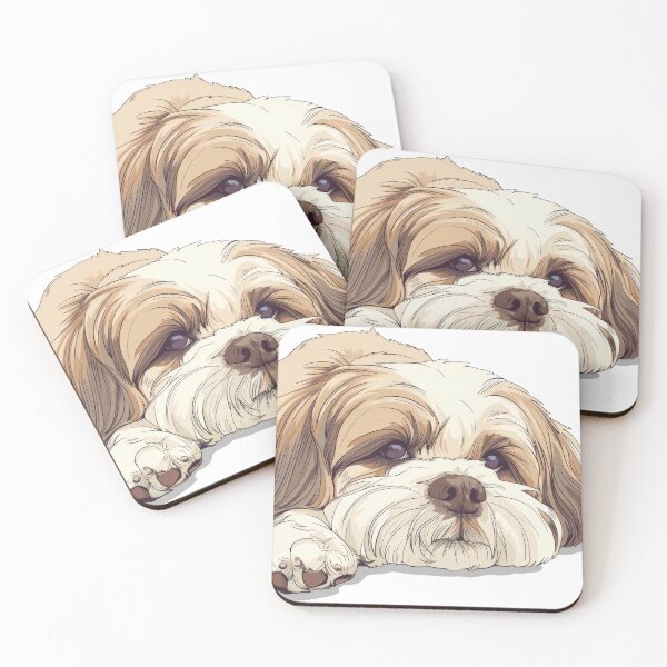 Item preview, Shih tzu easy laying designed and sold by WickerStudio.