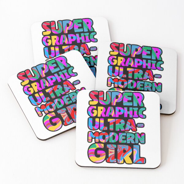 Item preview, Super graphic ultra modern girl designed and sold by brittanybusch.