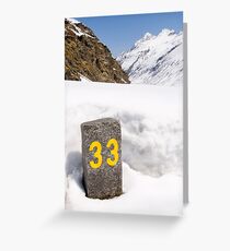33 Greeting Card