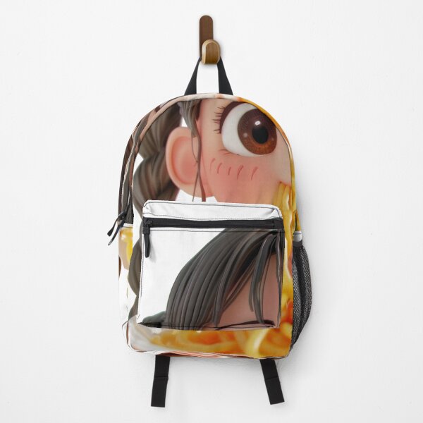 Item preview, Girl eating spaghetti designed and sold by WickerStudio.
