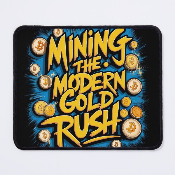 Item preview, Crypto Whale Mining The Modern Gold Rush designed and sold by RadDeck.
