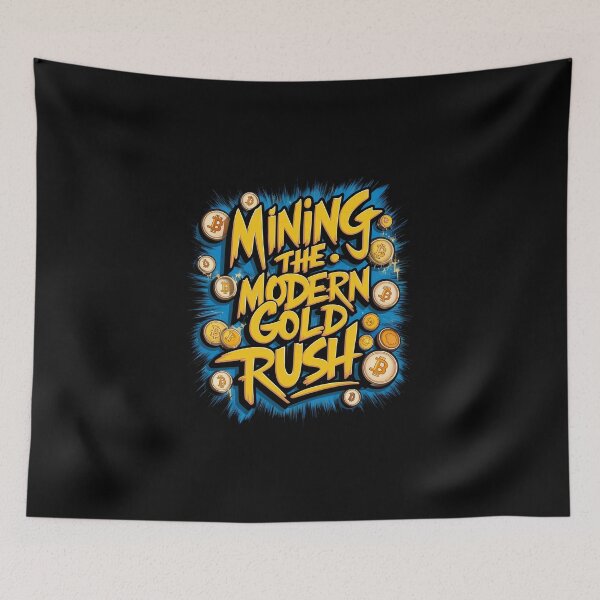 Item preview, Crypto Whale Mining The Modern Gold Rush  designed and sold by RadDeck.