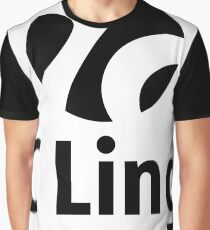 7C Lingo - Black Logo Graphic T-Shirt