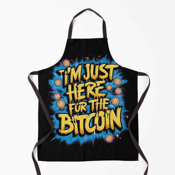 Item preview, I'm Just Here For the Bitcoin designed and sold by RadDeck.