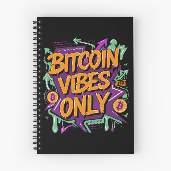 Item preview, Bitcoin Vibes Only Crypto Trading designed and sold by RadDeck.