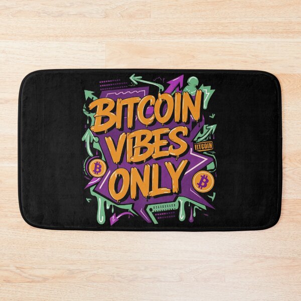 Item preview, Bitcoin Vibes Only Crypto Trading designed and sold by RadDeck.
