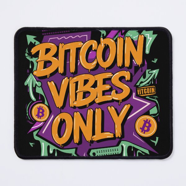 Item preview, Bitcoin Vibes Only Crypto Trading designed and sold by RadDeck.