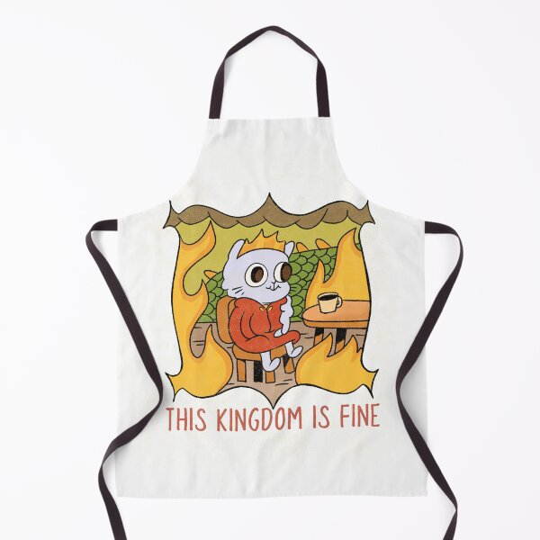 Item preview, “THS KINGDOM IS FINE” meme inspired by medieval fantasy show merch  designed and sold by ChowdersTee.