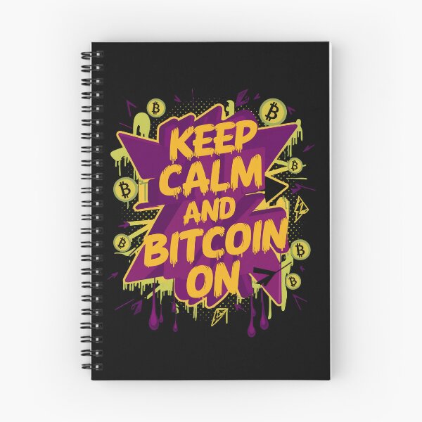 Item preview, Crypto Evolution Keep Calm and Bitcoin On designed and sold by RadDeck.